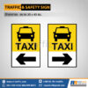 ป้าย TAXI (ซ้าย) (30 x 45 ซม.) ป้าย TAXI (ขวา) (30 x 45 ซม.)